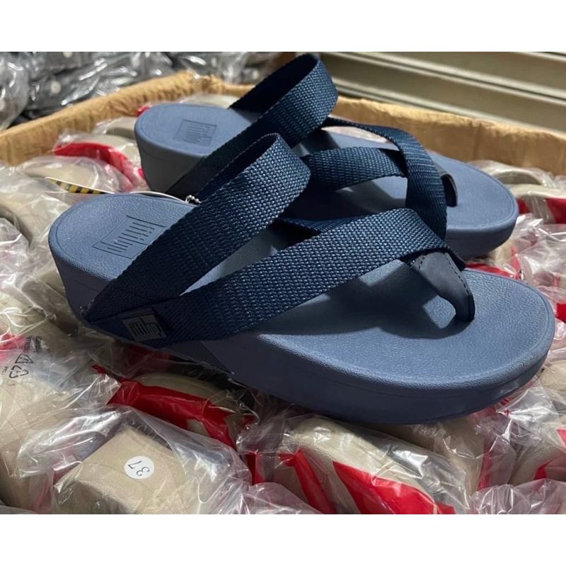 รองเท้าfitflop รุ่นสลิงงานผ้า ราคาถูก นิ่มเบาใส่สบาย รองเท้าผู้หญิง