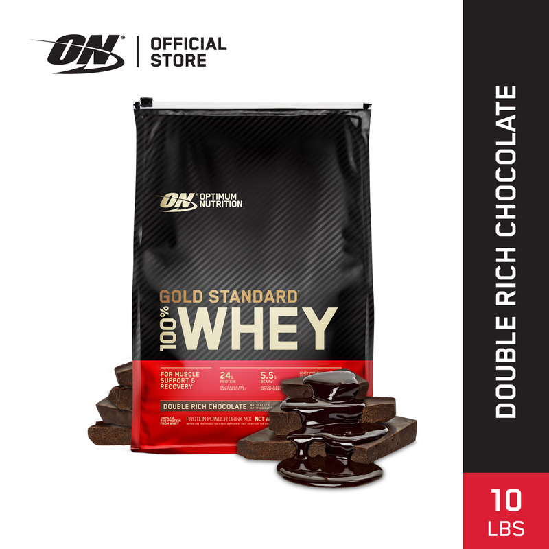 Optimum Nutrition Whey Protein Gold Standard 10LB เวย์โปรตีน เหมาะสำหรับผู้ที่อยากเพิ่มกล้ามเนื้อ