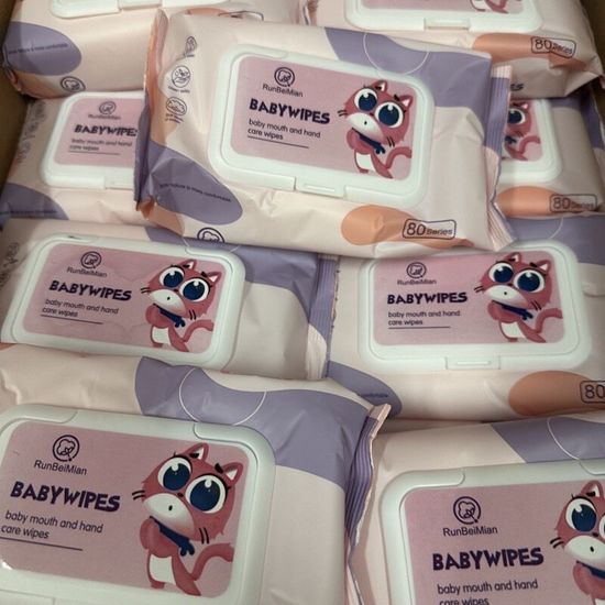 Baby wipes ทิชชู่เปียกทำความสะอาด กระดาษทิชชู่เปียก เกรดพรีเมียม