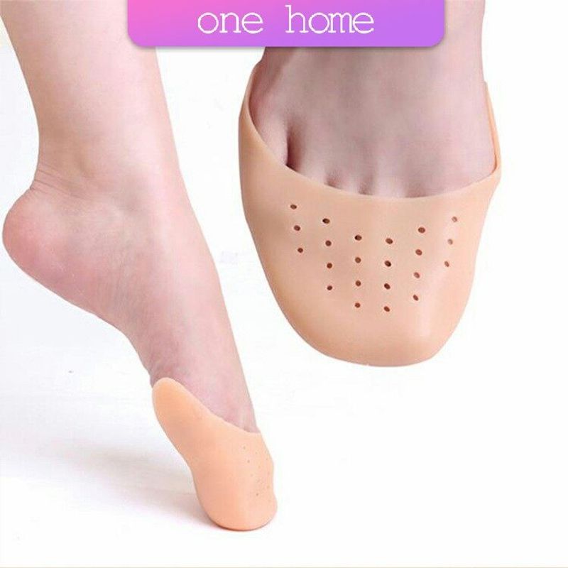 ซิลิโคนถนอมปลายเท้า แผ่นปิดนิ้วเท้า ซิลิโคนบัลเล่ต์ รองเท้าส้นสูง silicone toe cover