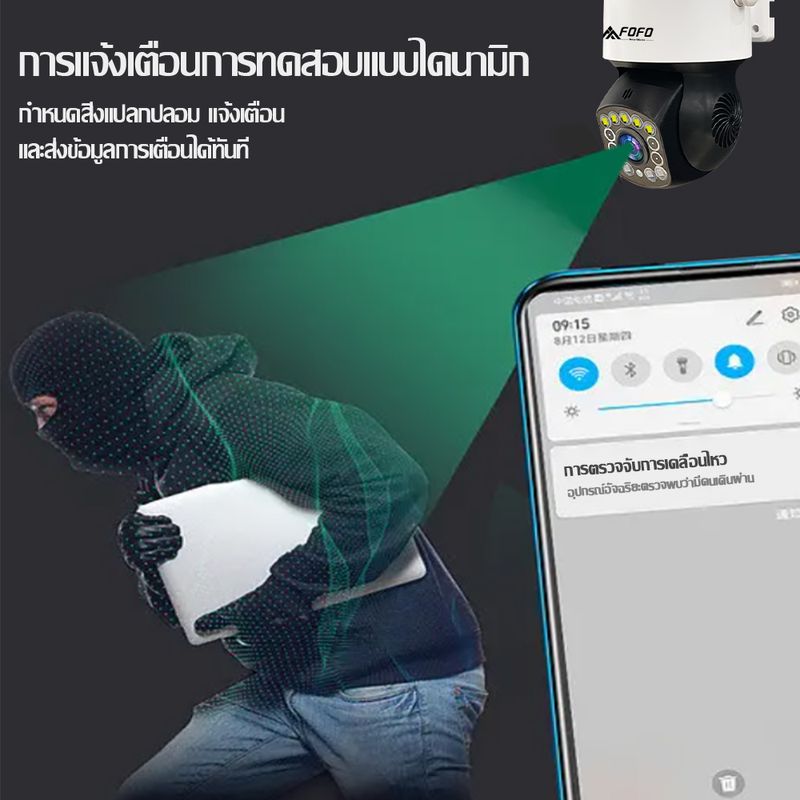 ซื้อ 1แถม1 กล้องวงจรปิดไร้สาย 5G PTZ Wifi outdoor​ กล้องวงจรปิด​กันน้ำ Security กันน้ำ​ หมุนได้​360องศา​ มีไมค์ลำโพง yoosee กล้องวงจรปิดกันน้ำ 5 ล้านพิ