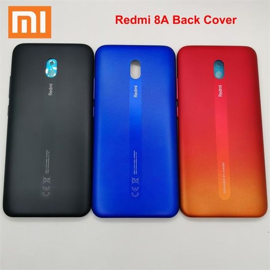 Redmi:Redmi 8A ฝาครอบแบตเตอรี่ด้านหลัง เคสประตูด้านหลัง,สีฟ้า