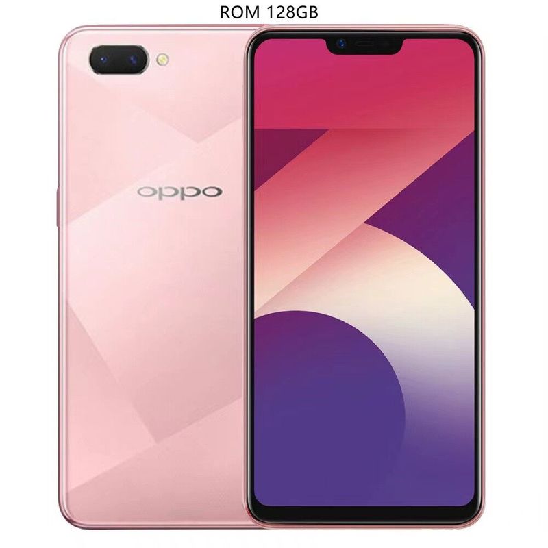 พร้อมส่ง oppo A3s Ram 4GB Rom64GB / 128GB เครื่องแท้ 100% รับประกันร้าน 12 เดือน จอ6.2" รองรับทุกเครือข่าย ฟรีอุปกรณ์ครบชุด