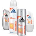 Adidas Power Booster Body Spray อาดิดาส พาวเวอร์ บูสเตอร์ สเปรย์ระงับกลิ่นกาย 150ml. (2ขวด)