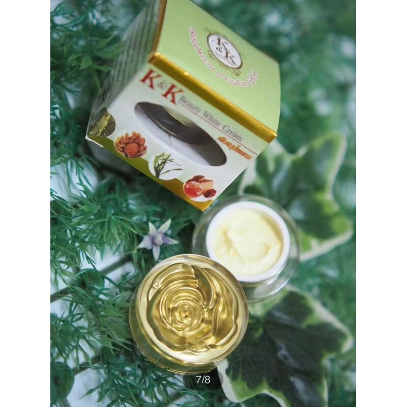 ครีมเคแอนด์เค บิวตี้ไวท์ K&K Beauty White Cream ครีมสมุนไพรรวม ขนาด 12 g.