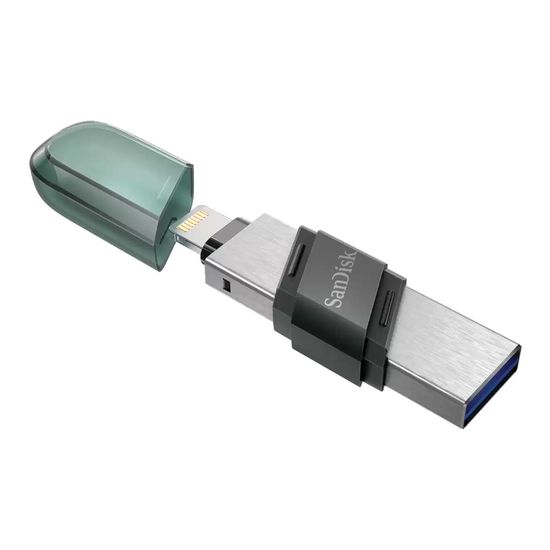 64GB|128GB|256GB FLASH DRIVE FLIP (แฟลชไดร์ฟ) SANDISK IXPAND (SDIX90N) สำหรับ iPhone และ iPad - 2Y