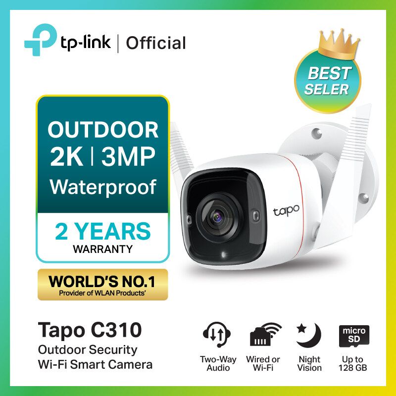 TP-Link Tapo C310 และ C320WS Outdoor security wifi camera กล้องวงจรปิด outdoor กล้องวงจรปิด wifi กล้องวงจรปิดกันน้ำ IP66