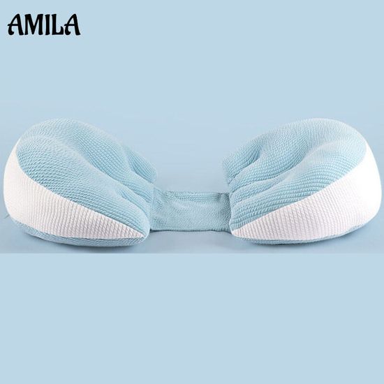 AMILA หมอน หมอนคนท้อง หมอนรองคนท้อง ใยฝ้าย หมอนให้นมลูก รองรับพนักพิง pregnant pillow หมอนรองคนท้อง hug หมอนข้างคนท้อง ปกป้องแผ่นรองกระดูก