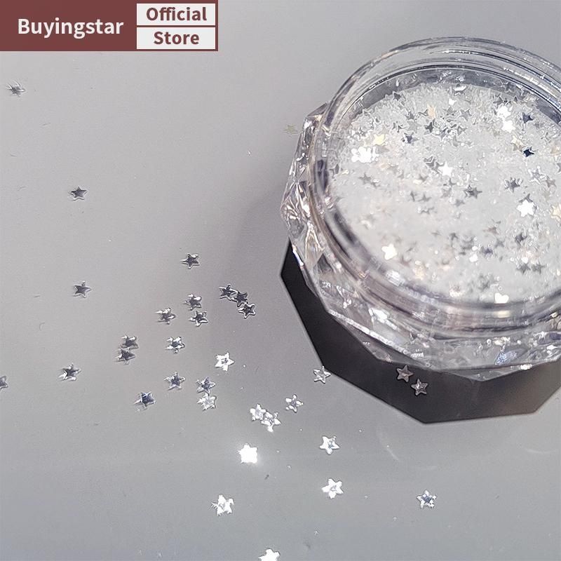 Zcx 1 มม.Mini Sparkling Star เล็บ Glitter ประกาย Pentagram ตกแต่งเล็บออกแบบร้านทําเล็บน่ารักอุปกรณ์เสริม DIY เล็บออกแบบ VO