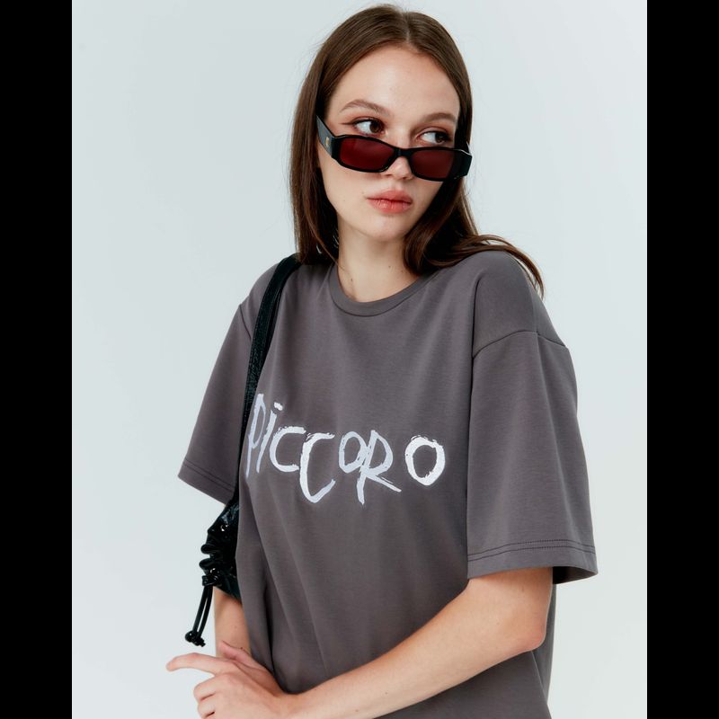 Piccoro - Hungover Logo Tee เสื้อยืดโอเวอร์ไซส์มีโลโก้