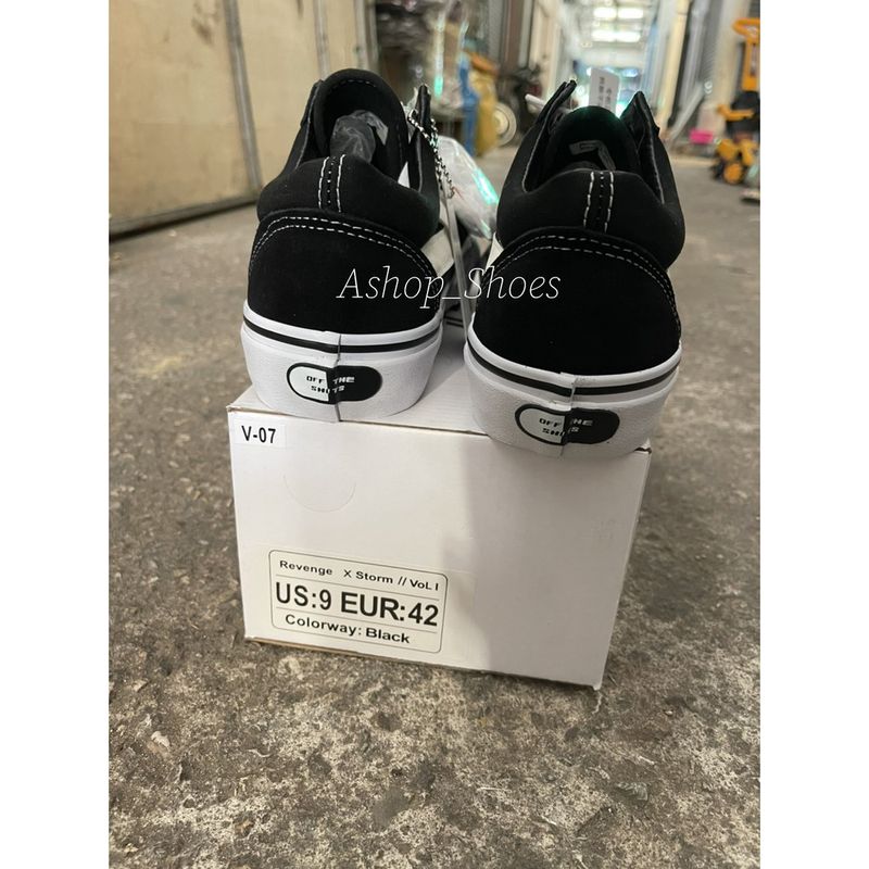 สินค้าพร้อมส่ง! ⚡️Old skool Revenge X Storm พร้อมกล่อง อุปกรณ์ครบ รองเท้าผ้าใบผู้หญิง ผู้ชาย