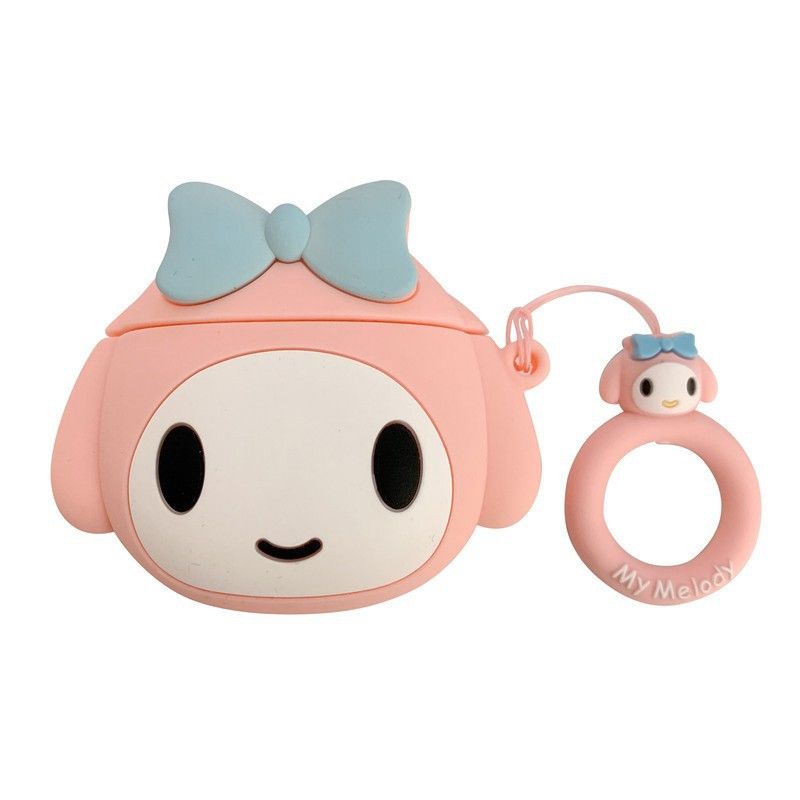 สําหรับ airpods 1 2 pro 3 เคสหูฟัง ลายการ์ตูน Sanrio Melody Kuromi Pompom purin airpods case cover กันกระแทก