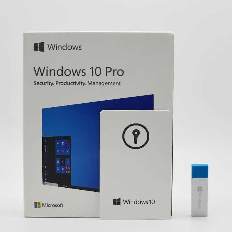 Windows 10 Pro 32/64 Bit ENG (FPP)  USB **พร้อมส่ง**