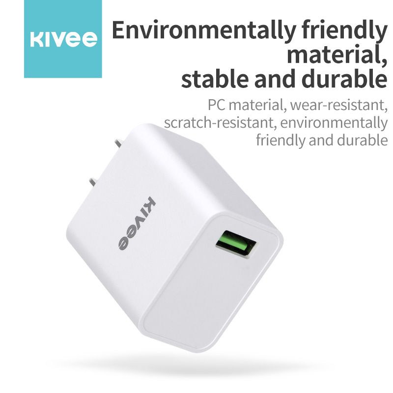 Kivee หัวชาร์จเร็ว ชุดชาร์จ ของแท้ สายชาร์จ+หัวชาร์จ Micro USB Fast Charger หัวชาร์จเร็ว หัวชาร์ทไฟ  รองรับ รุ่น Android iPhone/HUAWEI/Xiaomi/OPPO/VIVO รับประกัน 1 ปี