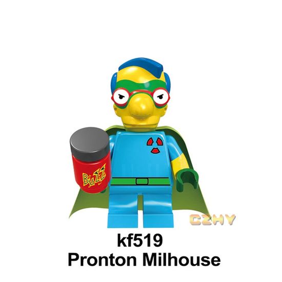 ของเล่นบล็อกตัวต่อ Simpsons Minifigures สําหรับเด็ก