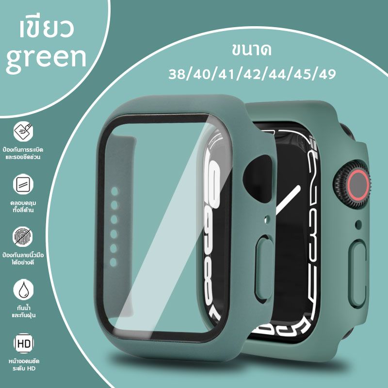 เคส applewatch 8 เคสสมาร์ทวอทช์ สำหรับ Apple Watch Series9 8 7 SE 6 5 4 3 2 1 ขนาด 41มม 45มม 38มม 42มม 40มม 44มม 49มม #A-016