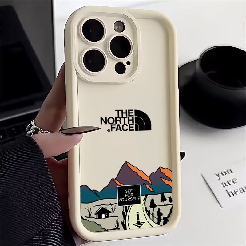 เคสโทรศัพท์เหมาะสำหรับ iPhone 15 14 13 12 11 Pro Max 7 8 14 14 Plus SE 2020 2022 XS MAX X XR 7Plus 8plus เคสทิวทัศน์ภูเขาฝาหลังซิลิโคนกันกระแทก