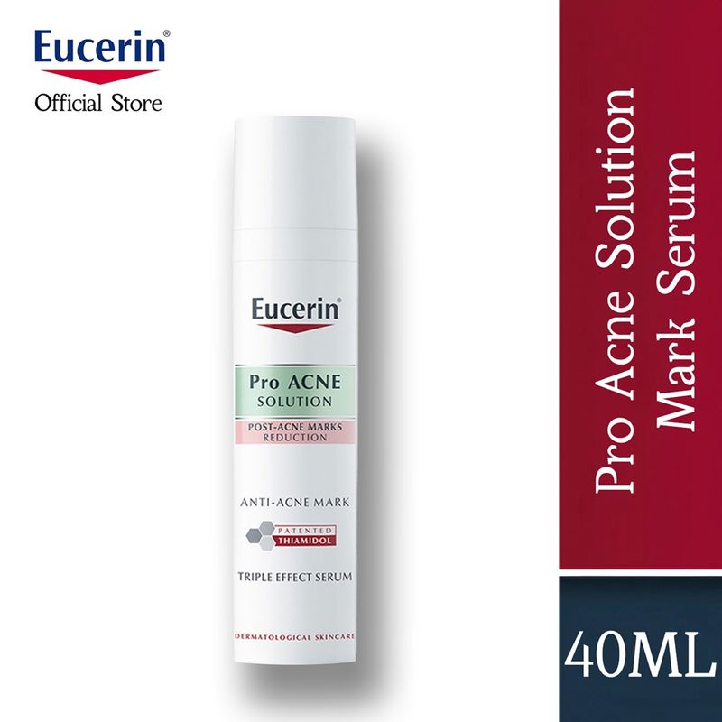 Eucerin Pro Acne Solution Anti-Acne Mark Serum 40 ML ยูเซอริน เซรั่ม  เนื้อเซรั่มสูตรเข้มข้น