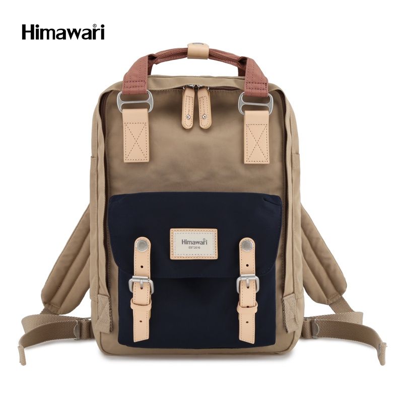 กระเป๋าเป้สะพายหลัง ฮิมาวาริ Himawari Backpack with 13" Laptop Compartment HM188-L #57 Navy/Light Brown