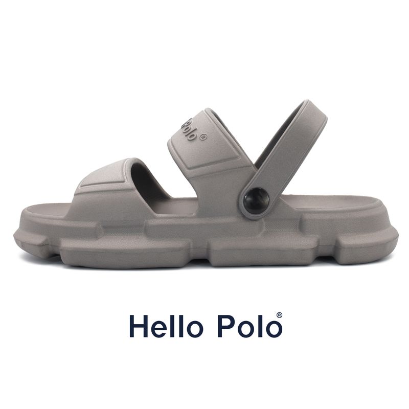 Hello Polo รองเท้าแตะ รองเท้าแตะชายหาด พื้นหนา กันลื่น พื้นนุ่มมาก เบาสบาย รองเท้าแตะกลางแจ้ง รองเท้าไปทะเล ผู้ชาย เหมาะกับฤดู HP8012M