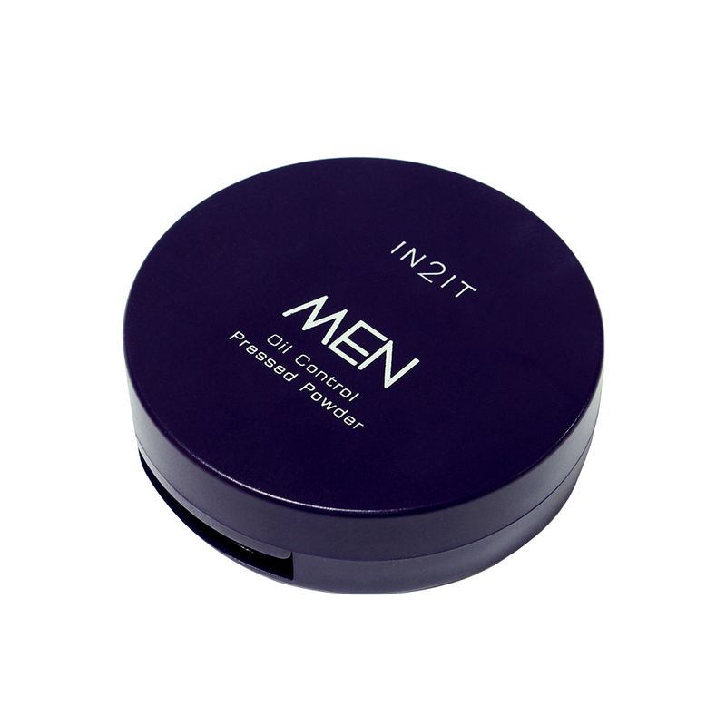 IN2IT Men Oil Control Pressed Powder - แป้งผสมรองพื้น [MOPM]