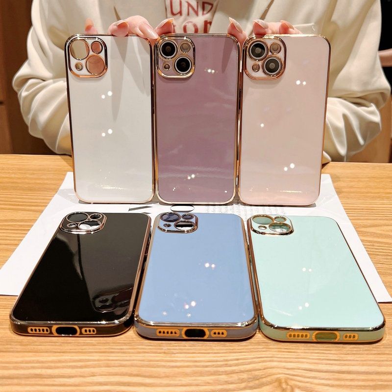 เคส Samsung A35 A34 A33 A32 A31 A30 A25 A24 A23 A22 A21S A20 A20S A10 A10S A7 2018 4G 5G Laser Carving Solid Color Soft Case