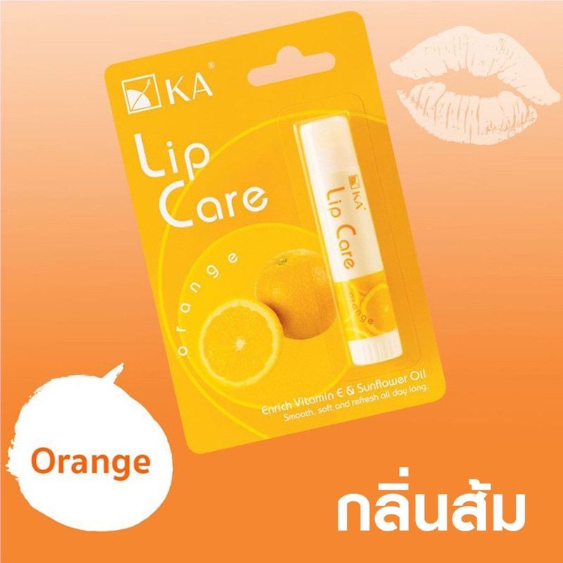 เคเอ ลิป แคร์ ลิปมัน ลิปบาล์ม 3.5 ก.  KA Lip Care 3.5g