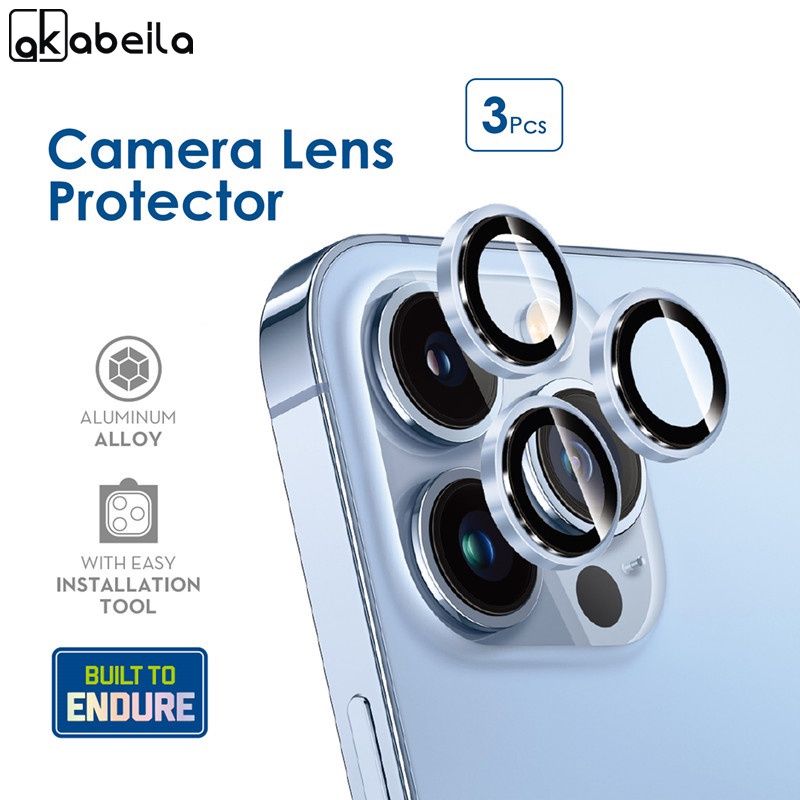 【1เซ็ต】ฟิล์มกล้อง HD Lens Film ป้องกันเลนส์กล้อง Lens Protector for Iphone 11 12 13 14 15 Pro Max 13 Miniฟิล์มเลนส์กล้อง