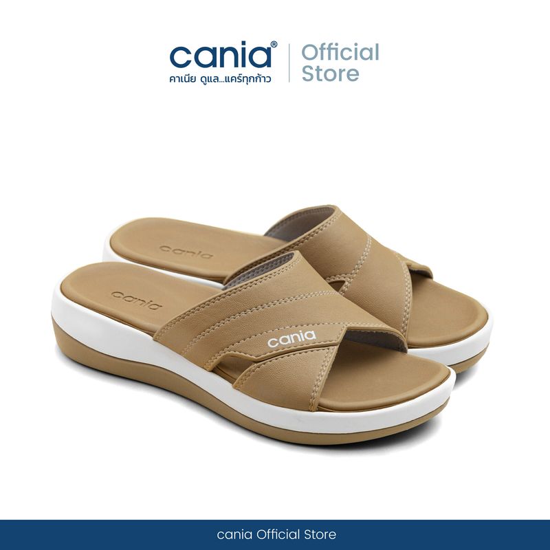 CANIA คาเนีย รองเท้าแตะสวมหญิง เพื่อสุขภาพ รุ่น CW42176 Size 36-39