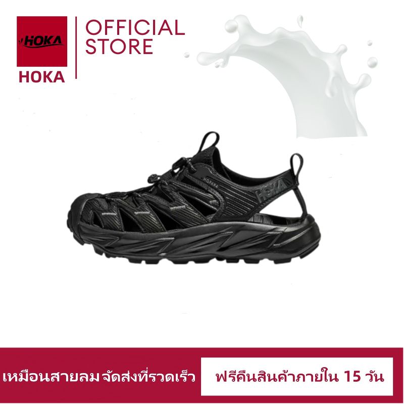 【รุ่นเดียวกับไอดอล】HOKA ONE ONE Hopara Sports slippers ของแท้ 100% รองเท้ากีฬา รองเท้าแตะสำหรับผู้ชายและผู้หญิง