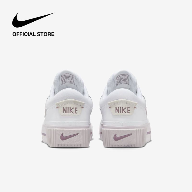 Nike Womens Court Legacy Lift Shoes - White ไนกี้ รองเท้าผู้หญิง Court Legacy Lift - สีขาว