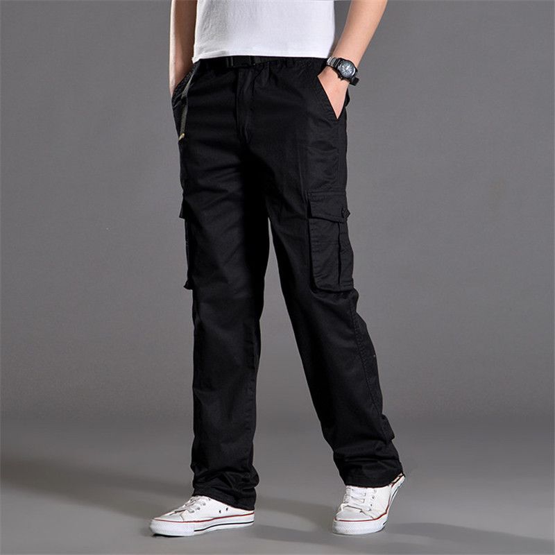 Ponds Men Pants Cargo City Tactical Trousers Jogger Sports Slack Hiking Special Service Pants Special Forces Army Long Pants KPM007