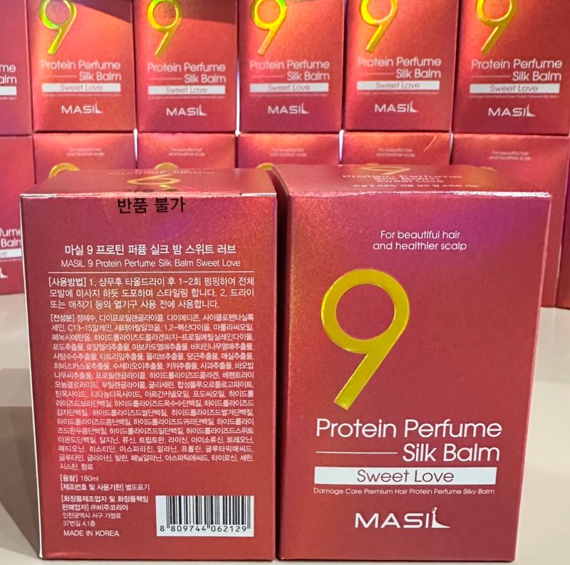 MASIL9 Protein Perfume Silk Balm Sweet Love[ขวดแดง]