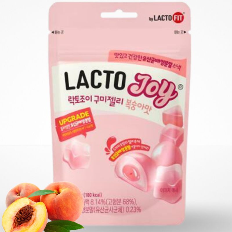 🔥Saleลดล้างสต็อก🔥 Lacto-Joy by Lacto fit รสพีช 50g #รุ่นUPGRADE