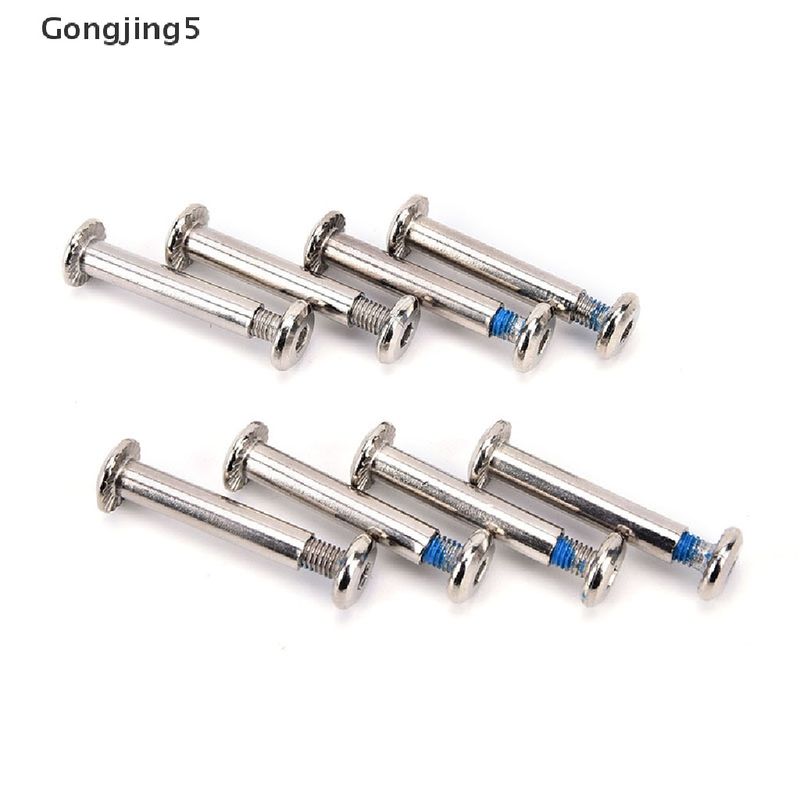 Gongjing5 8 X / ชุดอินไลน์โรลเลอร์แกนใบมีดสกรูสเก็ตล้อสเก็ตรองเท้าสเก็ต