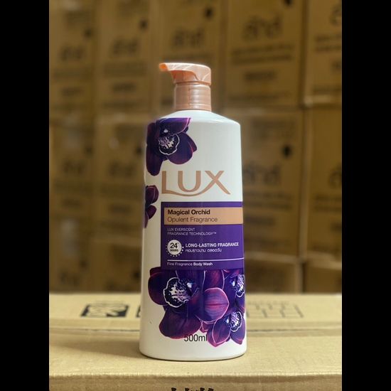 ครีมอาบน้ำ ลักส์ LUX ขวด่ปั้ม ขนาด 450 มล.