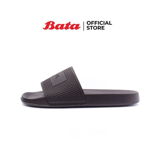 Bata บาจา รองเท้าแตะ รองเท้าลำลอง สลิปเปอร์ ใส่อยู่บ้าน แบบสวม สำหรับผู้ชาย รุ่น Panther สีดำ 8616598