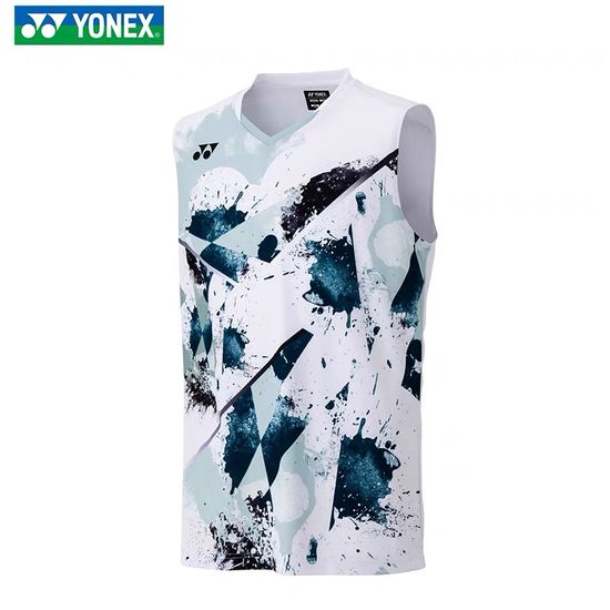 Chongwei เสื้อกีฬาแบดมินตันแขนกุดสำหรับผู้ชาย