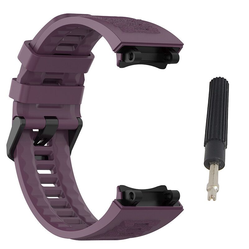 สายซิลิโคนอย่างเป็นทางการสำหรับ Huami Amazfit T-Rex2สมาร์ทวอท์ชแถบซิลิโคนของแท้สำหรับ Amazfit T Rex 2