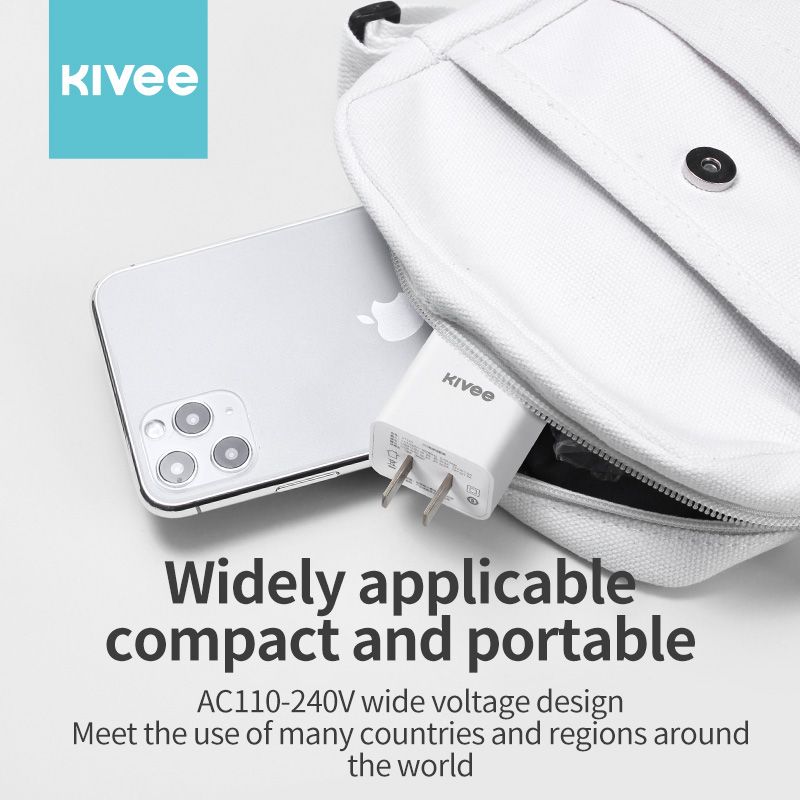 Kivee หัวชาร์จเร็ว ชุดชาร์จ ของแท้ สายชาร์จ+หัวชาร์จ Micro USB Fast Charger หัวชาร์จเร็ว หัวชาร์ทไฟ  รองรับ รุ่น Android iPhone/HUAWEI/Xiaomi/OPPO/VIVO รับประกัน 1 ปี