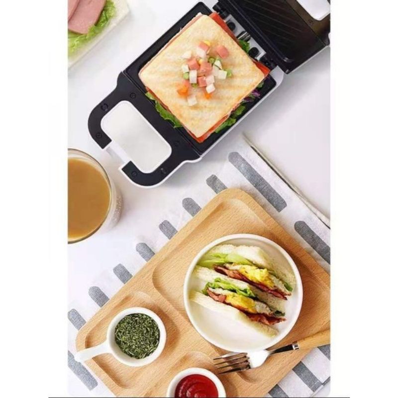 เครื่องทำแซนวิช เครื่องทำแซนวิชอเนกประสงค์  รุ่น3088  เครื่องทำขนม Sandwich maker ไม่สามารถเปลี่ยนถาดได้