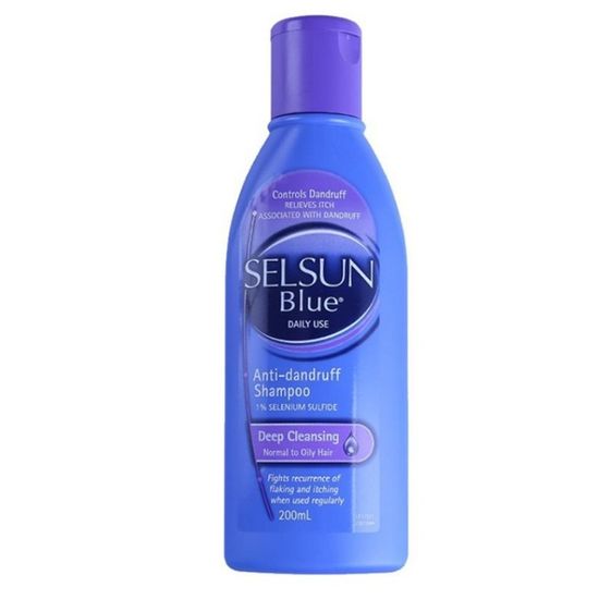 SELSUN 2.5% Powerful anti-dandruff shampoo oil control มล ทำความสะอาดล้ำลึก บำรุงและซ่อมแซม200ml