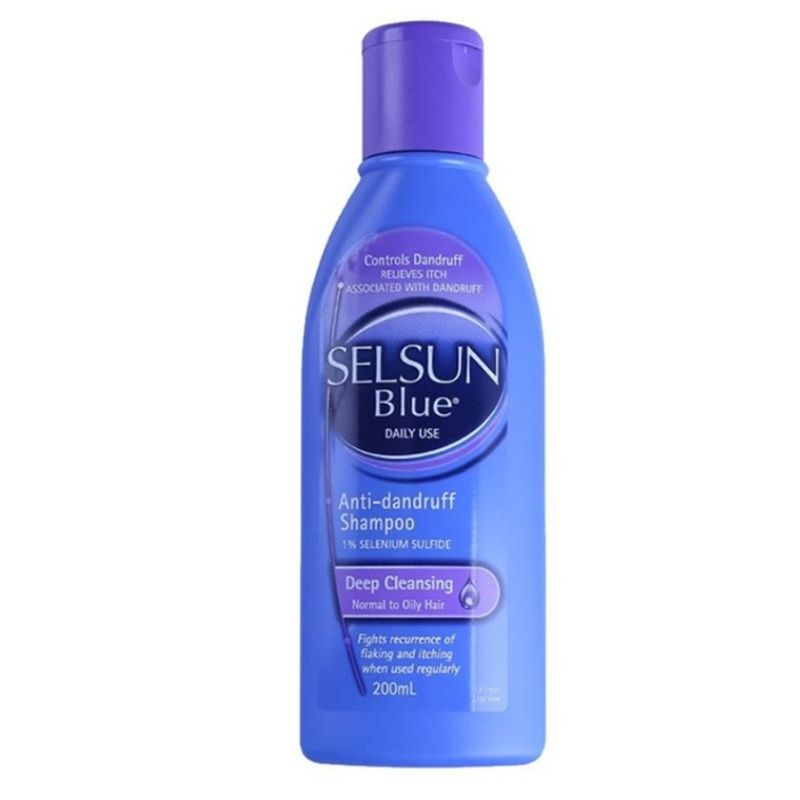 SELSUN 2.5% Powerful anti-dandruff shampoo oil control มล ทำความสะอาดล้ำลึก บำรุงและซ่อมแซม200ml