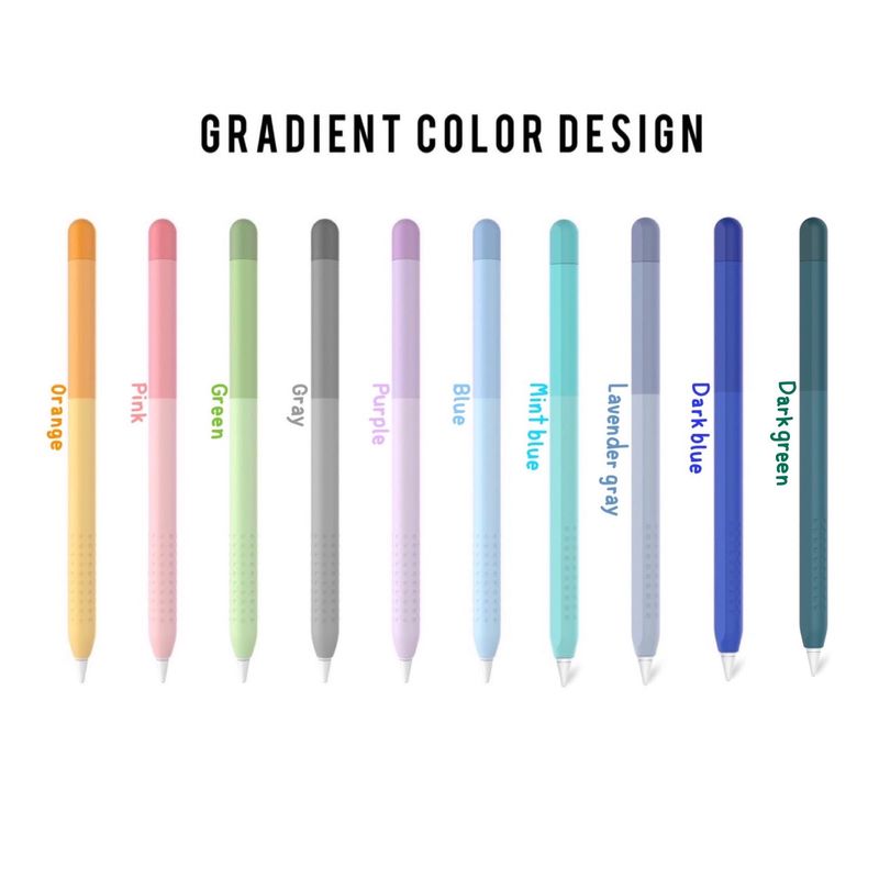 เคส Apple Pencil Gen 1&2 รุ่นใหม่ Gradient Color Design  AHASTYLE