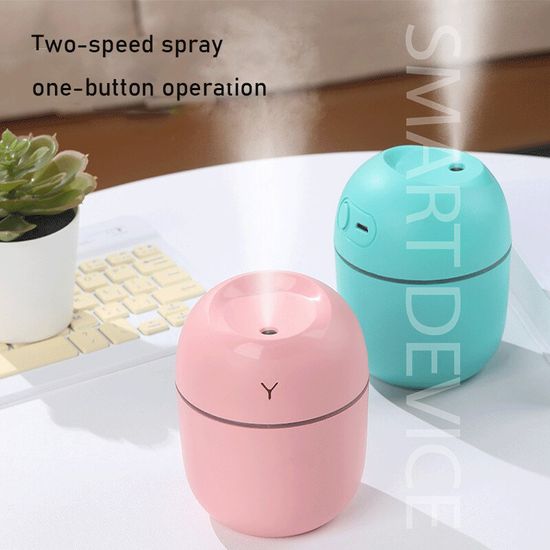 Mini Air Humidifier Aroma Essential Oil Diffuser Humidificador Portable Humidifier for Home Car USB with LED Night Lamp