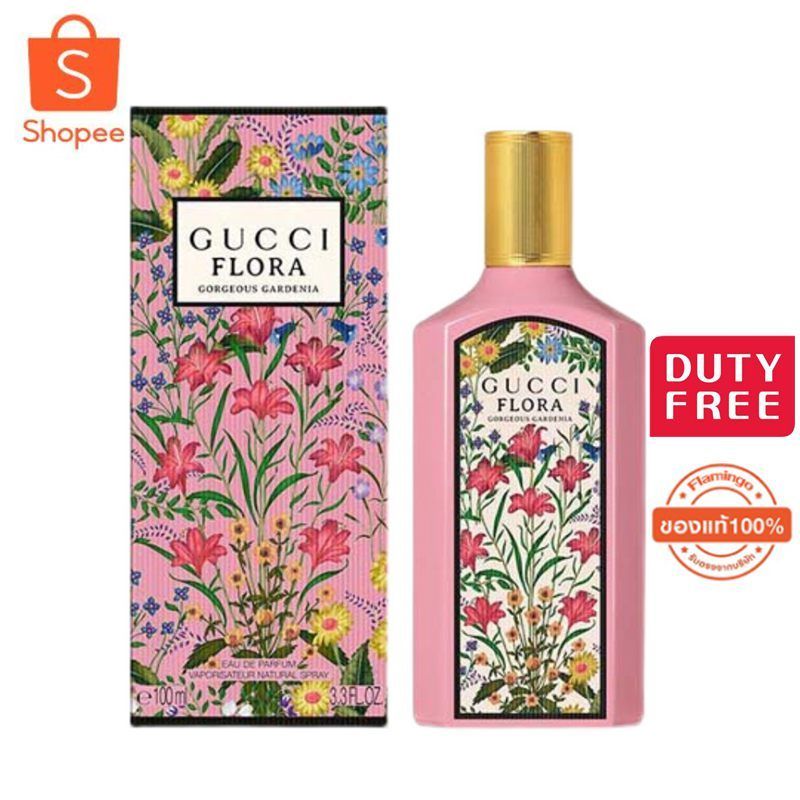 แท้100% Gucci Flora Gorgeous Gardenia EDP 100ml น้ำหอมของ