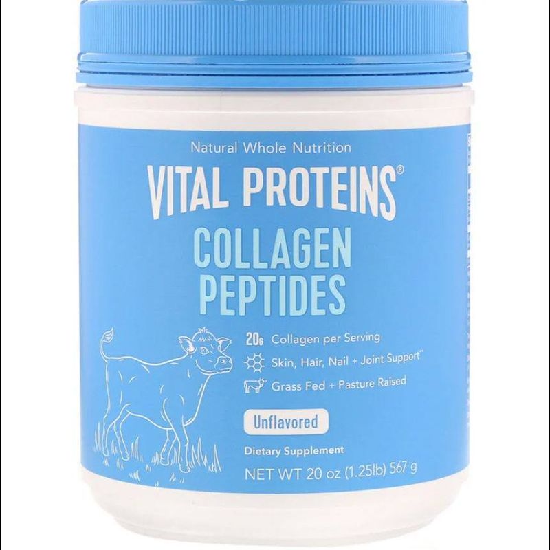 [Exp2026] Vital Proteins Collagen Peptides คอลลาเจนเปปไทด์ Unflavored สำหรับผิว ผม เล็บ กระดูก ข้อเข่า (284g) / (567g)