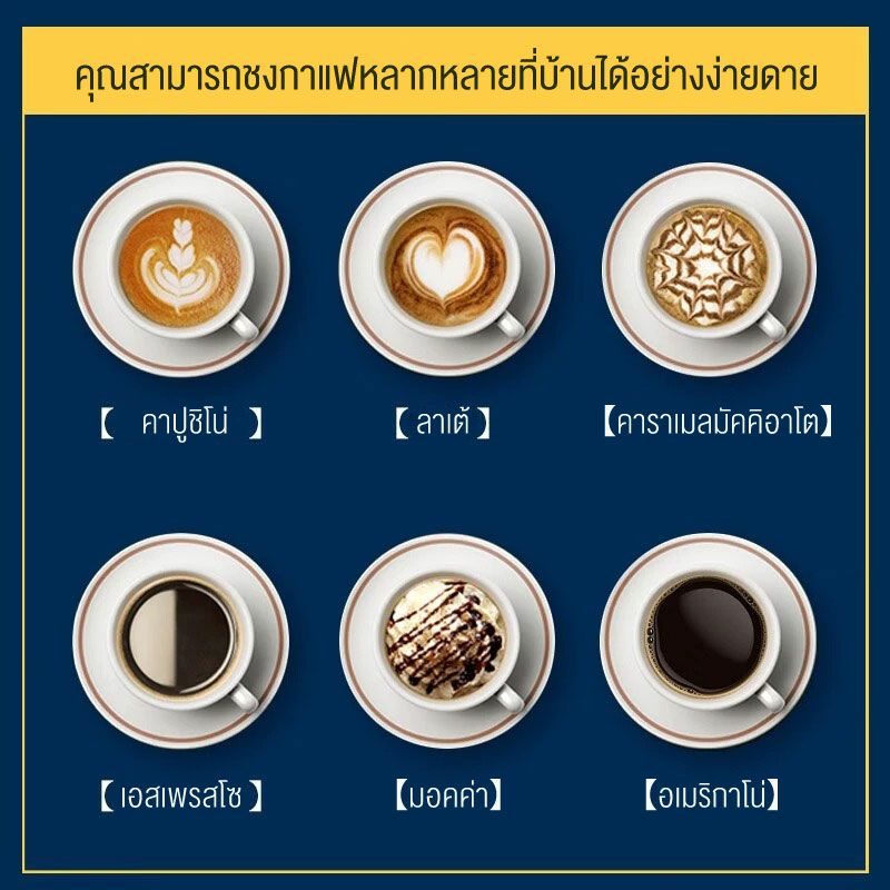 Ksrain เครื่องชงกาแฟแรงดันย้อนยุค ใช้ในบ้าน สำนักงาน กึ่งอัตโนมัติขนาดเล็ก ทำฟองนมมัลติฟังก์ชั่น เครื่องชงกาแฟแรงดันสูง all-in-one