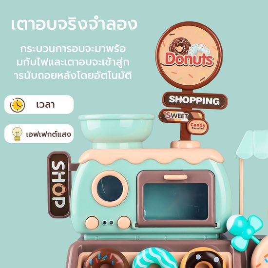 April ร้านขายโดนัท เกมส์คุ๊กกี้โดนัท เกมส์โดนัท ของเล่นโดนัท