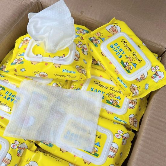 กระดาษเปียกเด็ก ทิชชู่เปียกเด็ก 80 แผ่น กระดาษเปียก Baby Wipes กระดาษทิชชู่เปียก สูตรเด็กอ่อนโยน พร้อมส่งจากโรงงาน